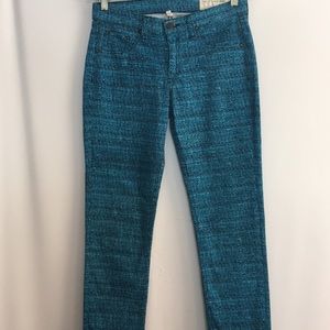 Rag & bone jean legging jegging blue tweed 27 slim